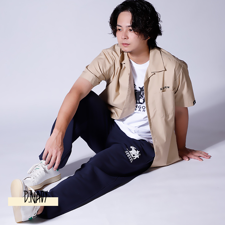 完全受注生産】黒山羊 × KANGOL REWARD コラボ企画！スウェットパンツ