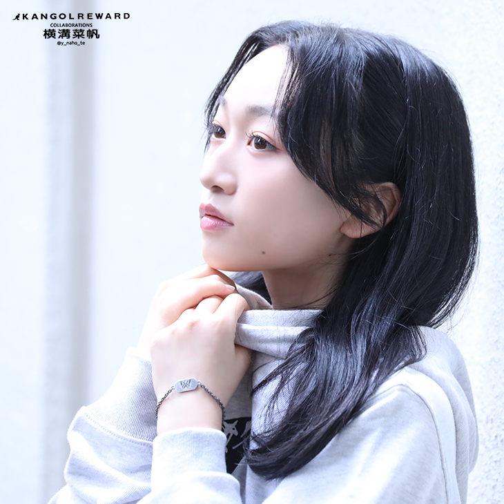 完全受注生産】横溝菜帆 × KANGOL REWARD コラボ企画！半袖Tシャツ