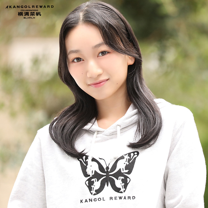 完全受注生産】横溝菜帆 × KANGOL REWARD コラボ企画！プルオーバー