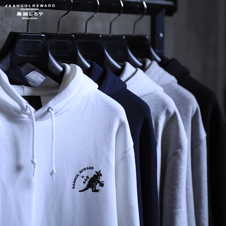 完全受注生産】梟雄しろや × KANGOL REWARD コラボ企画！プルオーバー