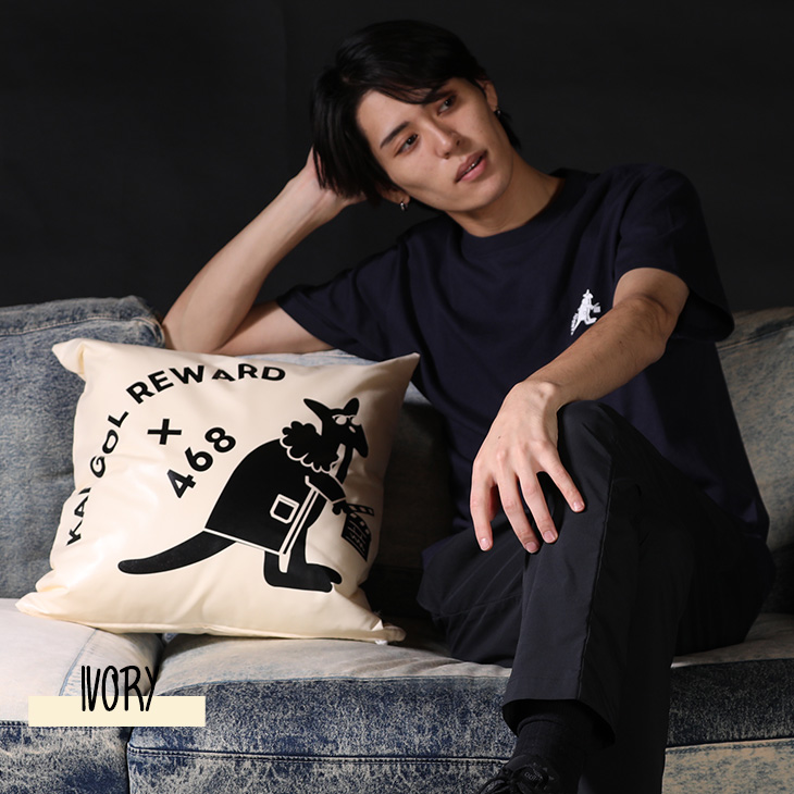 完全受注生産】梟雄しろや×KANGOL REWARD コラボ企画！クッション