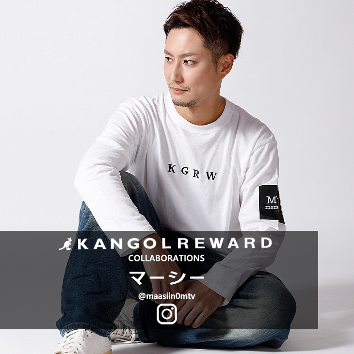 完全受注生産】マーシー×KANGOL REWARD コラボ企画！長袖Tシャツ