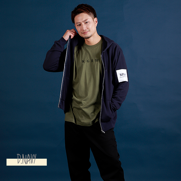 完全受注生産】マーシー×KANGOL REWARD コラボ企画！ZIPパーカー