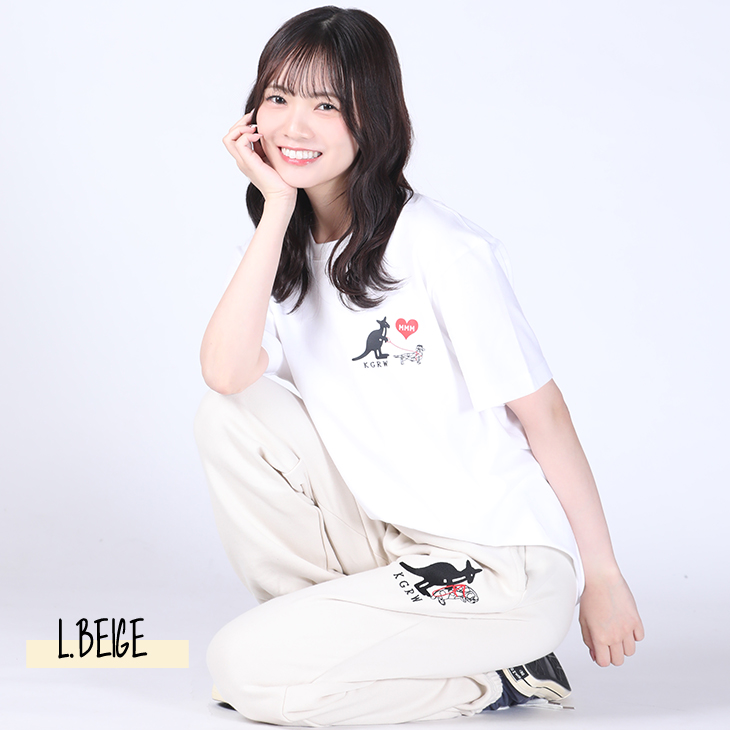 ちゃんみな スウェット ビューティフルシャドージェントルメン｜7分袖スウェット｜ウィメンズ