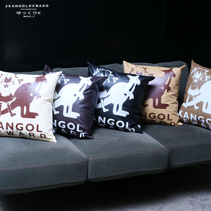 完全受注生産】ゆっくりK×KANGOL REWARD コラボ企画！クッション