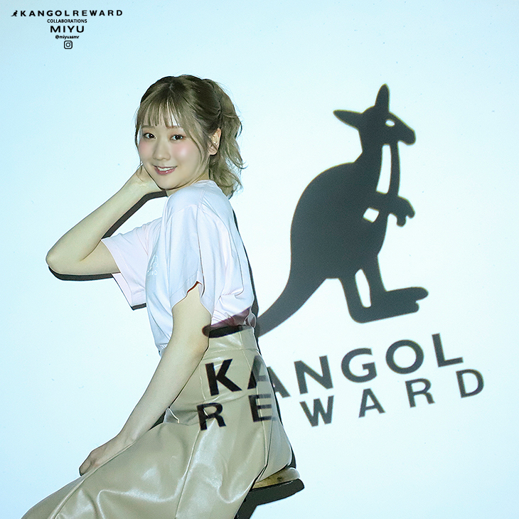 完全受注生産】MIYU×KANGOL REWARD コラボ企画！ZIPパーカー