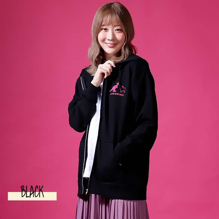 完全受注生産】MIYU×KANGOL REWARD コラボ企画！ZIPパーカー