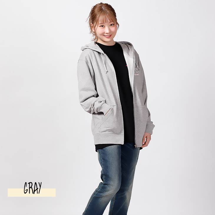 完全受注生産】MIYU×KANGOL REWARD コラボ企画！ZIPパーカー