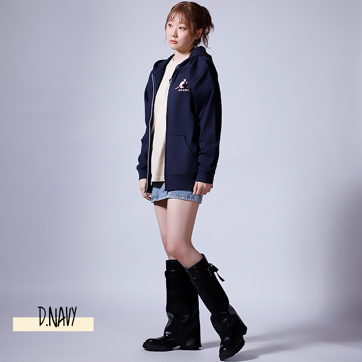 完全受注生産】MIYU×KANGOL REWARD コラボ企画！ZIPパーカー