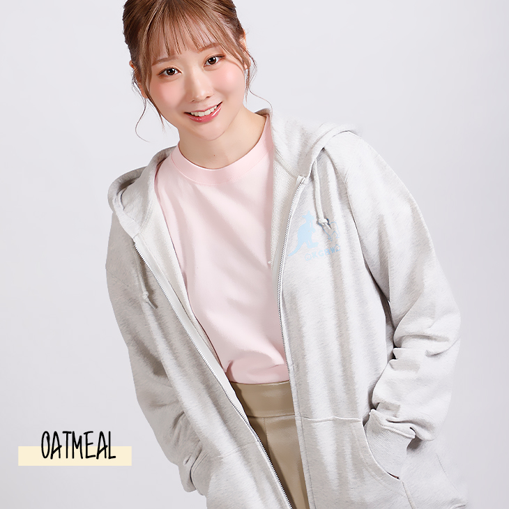 完全受注生産】MIYU×KANGOL REWARD コラボ企画！ZIPパーカー