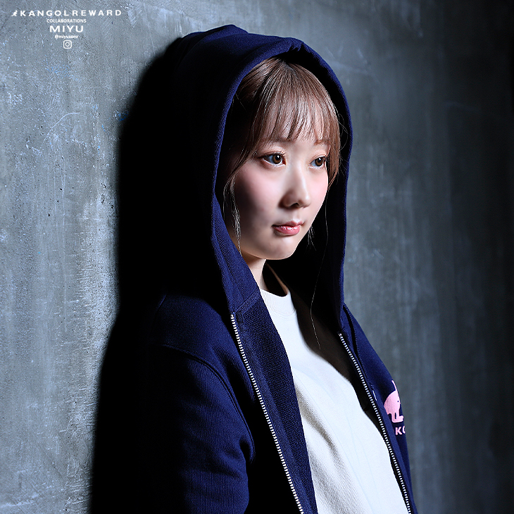 完全受注生産】MIYU × KANGOL REWARD コラボ企画！半袖Tシャツ