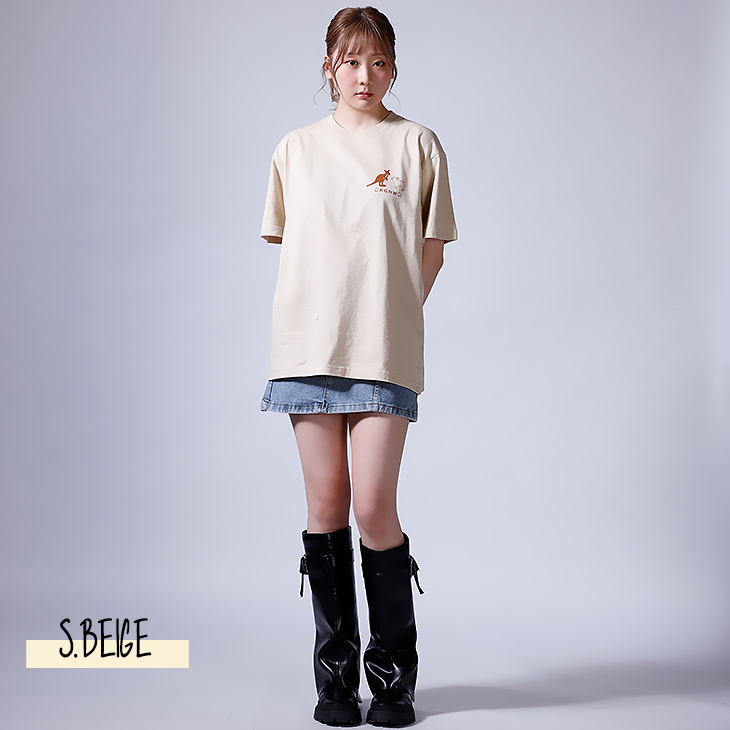 完全受注生産】MIYU × KANGOL REWARD コラボ企画！半袖Tシャツ