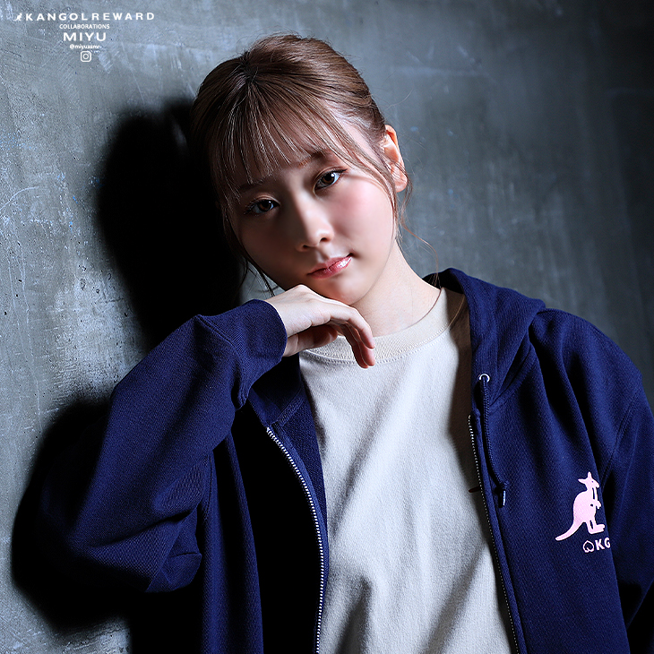 完全受注生産】MIYU×KANGOL REWARD コラボ企画！ジョガーパンツ