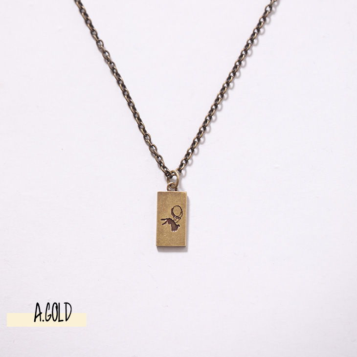 即日発送　MOMENTEL 黒うさぎネックレス 即日発送 MOMENTEL 黒うさぎネックレス