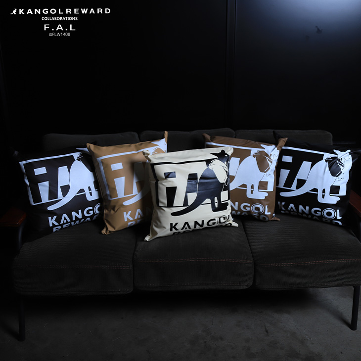 完全受注生産】F.A.L×KANGOL REWARD コラボ企画！クッション