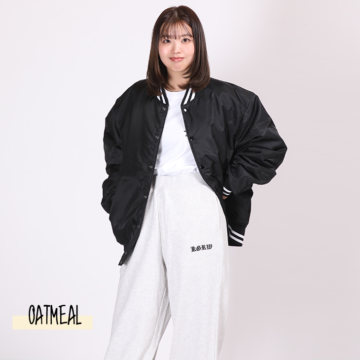 完全受注生産】しず×W/lino×KANGOL REWARD コラボ企画！スウェットパンツ