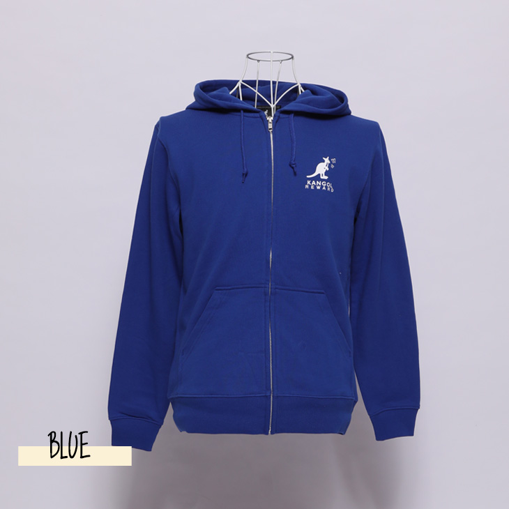 完全受注生産】saewool×KANGOL REWARD コラボ企画！ZIPパーカー