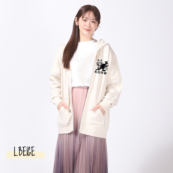 完全受注生産】ときわた×KANGOL REWARD コラボ企画！ZIPパーカー