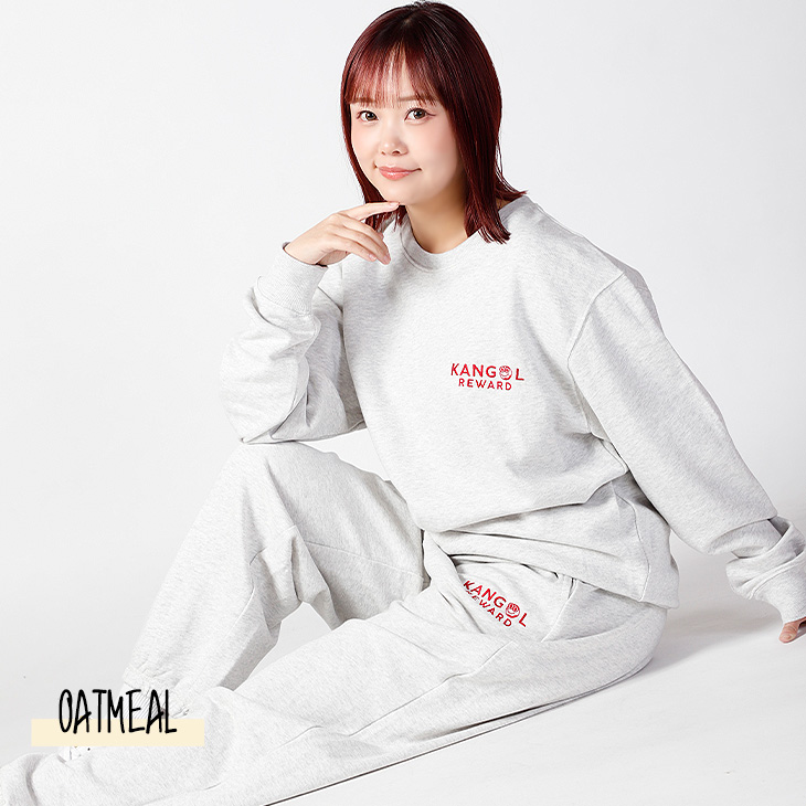 完全受注生産】えりか×KANGOL REWARD コラボ企画！スウェットパンツ