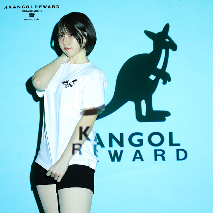 完全受注生産】青×KANGOL REWARD コラボ企画！半袖Tシャツ