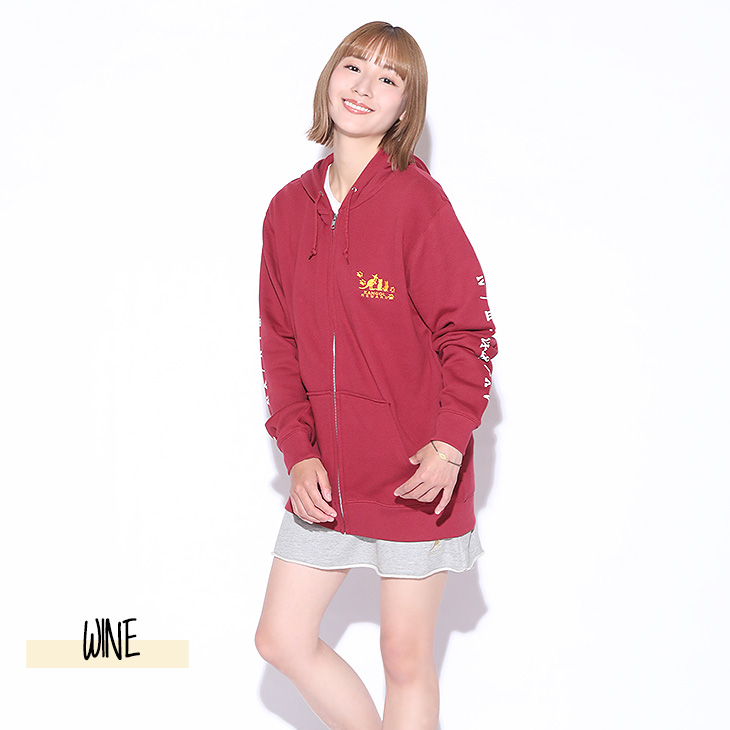 完全受注生産】浅川梨奈×KANGOL REWARD コラボ企画！ZIPパーカー