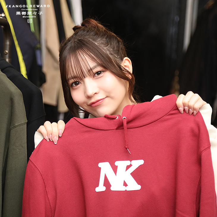 完全受注生産】黒嵜菜々子×KANGOL REWARD コラボ企画第3弾！プル