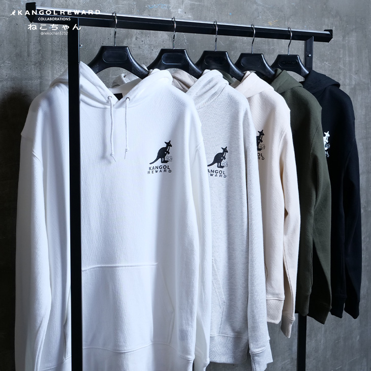 完全受注生産】ねこちゃん×KANGOL REWARD コラボ企画！プルオーバー
