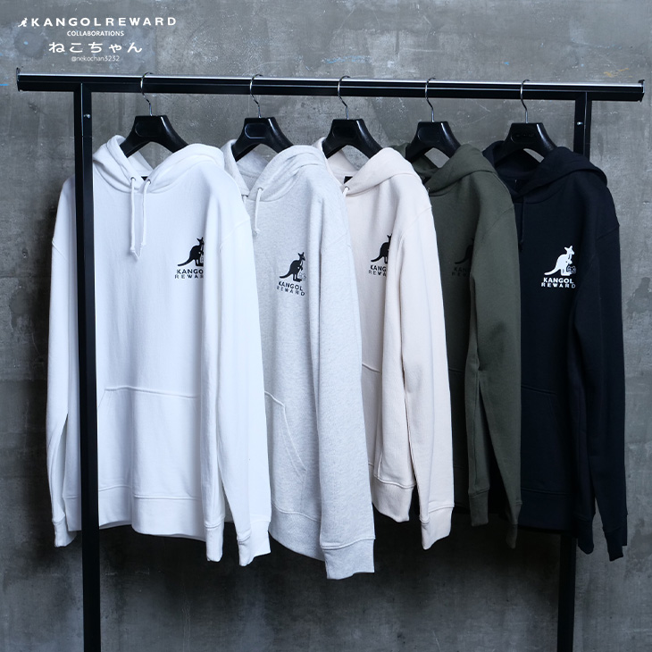 完全受注生産】ねこちゃん×KANGOL REWARD コラボ企画！プルオーバー
