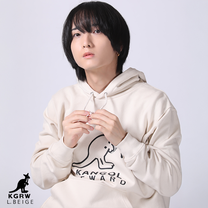 完全受注生産】小林千晃×KANGOL REWARD コラボ企画！プルオーバーパーカー