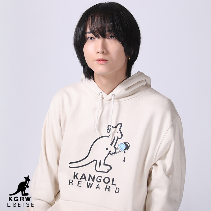 完全受注生産】小林千晃×KANGOL REWARD コラボ企画！プルオーバーパーカー