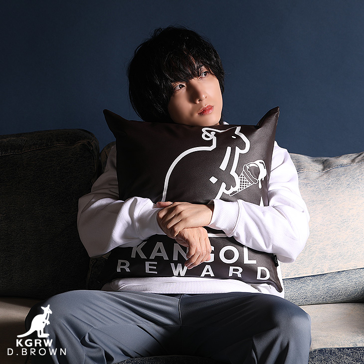 完全受注生産】小林千晃×KANGOL REWARD コラボ企画！クッション
