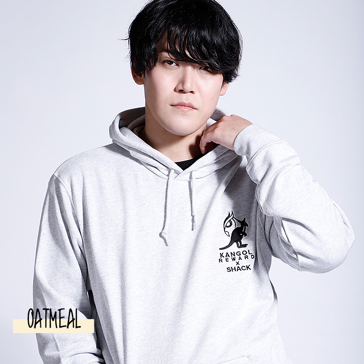 完全受注生産】shack×KANGOL REWARD コラボ企画！プルオーバーパーカー