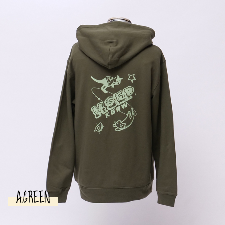 【激レア】せとはるコラボパーカー 完全受注生産】Minya September×KANGOL REWARDコラボ企画！ZIPパーカー
