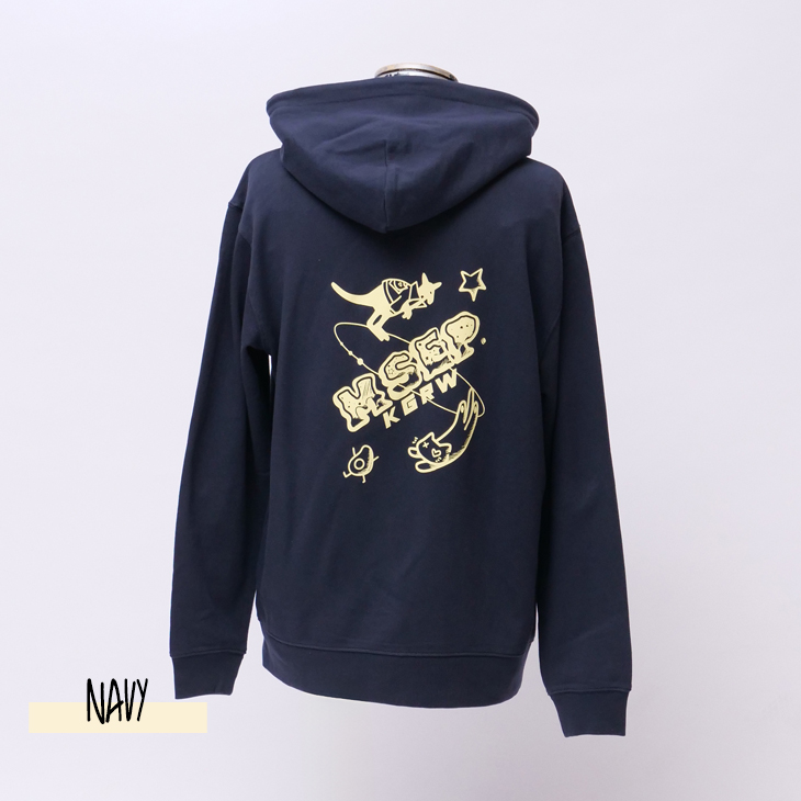 完全受注生産】Minya September×KANGOL REWARDコラボ企画！ZIPパーカー