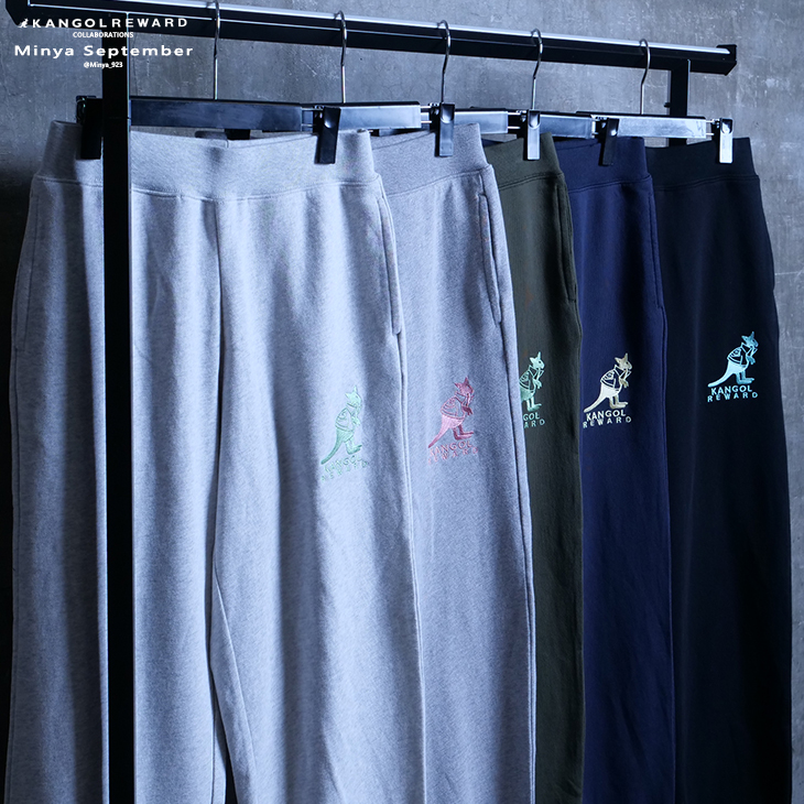 完全受注生産】Minya September×KANGOL REWARD コラボ企画！スウェット