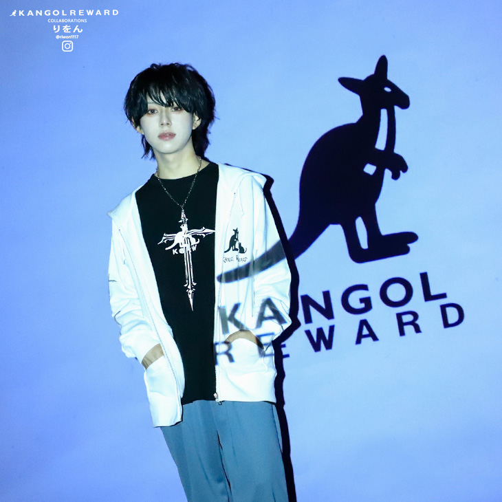 完全受注生産】りをん×KANGOL REWARDコラボ企画！ZIPパーカー