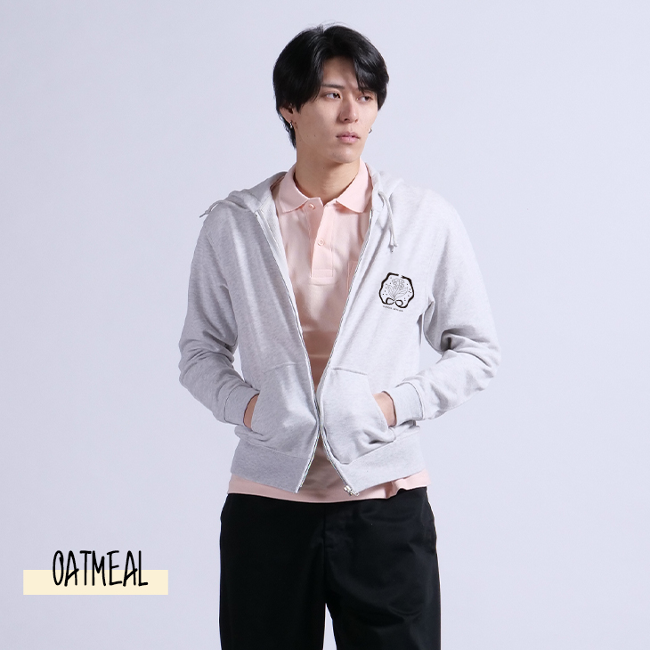 完全受注生産】Suzullan×KANGOL REWARDコラボ企画！ZIPパーカー