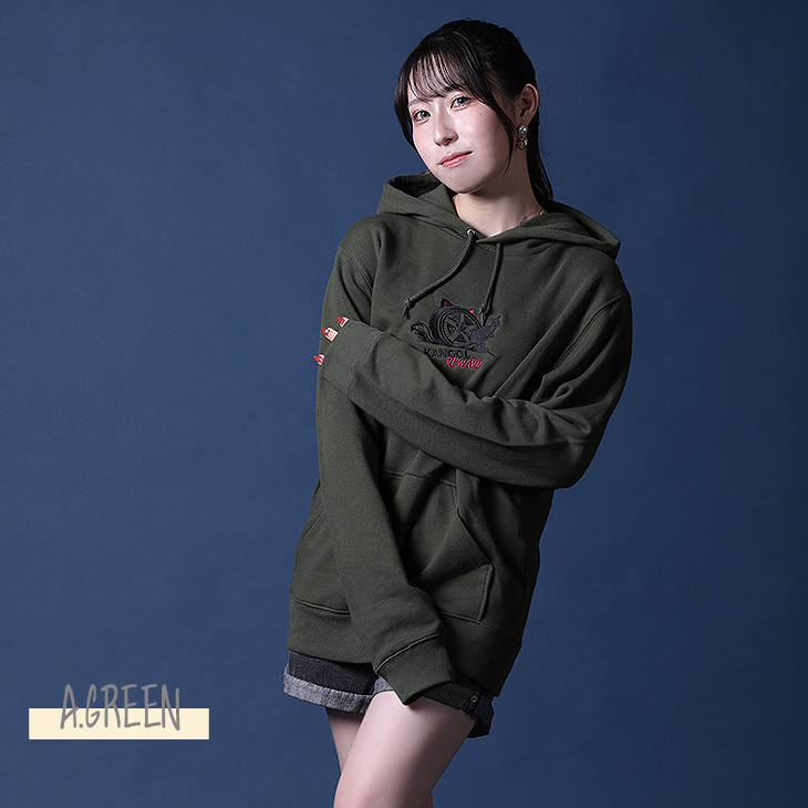 完全受注生産】ねこてぃん×KANGOL REWARD コラボ企画！プルオーバー