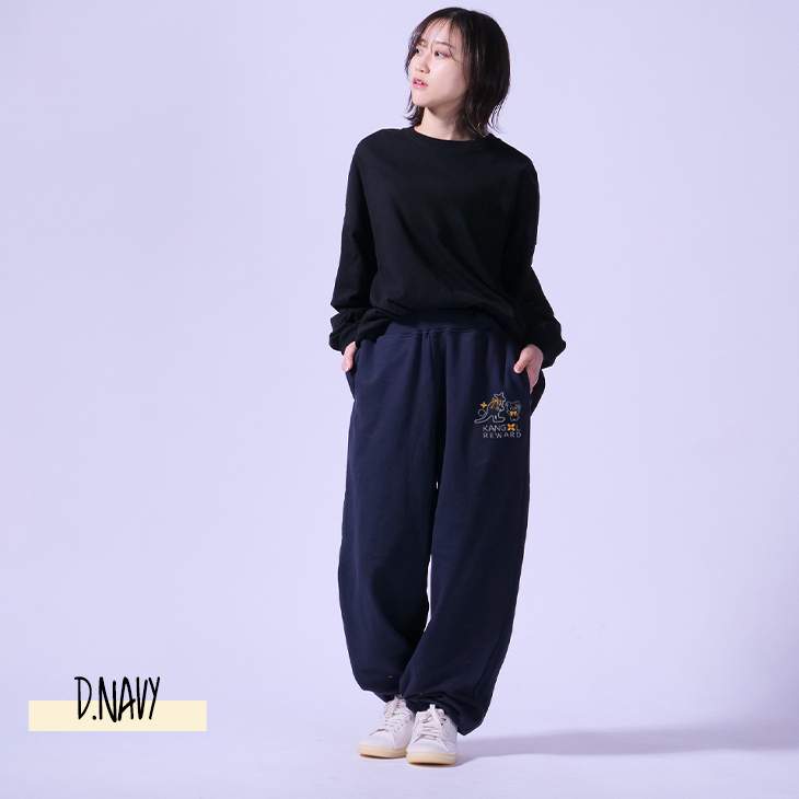 完全受注生産】花束ゆいは×KANGOL REWARD コラボ企画！スウェットパンツ