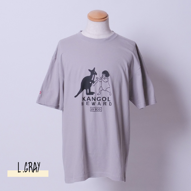 完全受注生産】ブヒのぶーちゃん×KANGOL REWARD コラボ企画！半袖Tシャツ