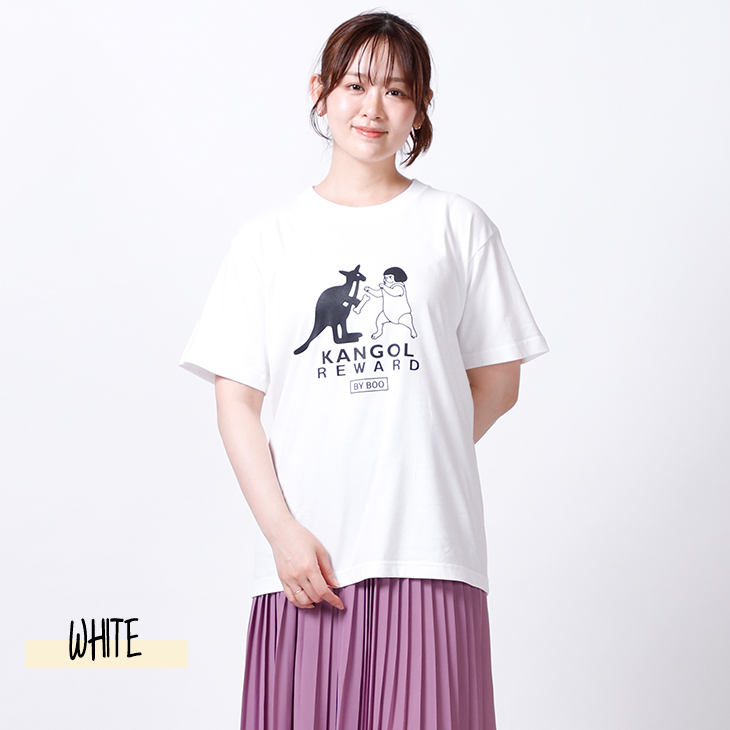 完全受注生産】ブヒのぶーちゃん×KANGOL REWARD コラボ企画！半袖Tシャツ