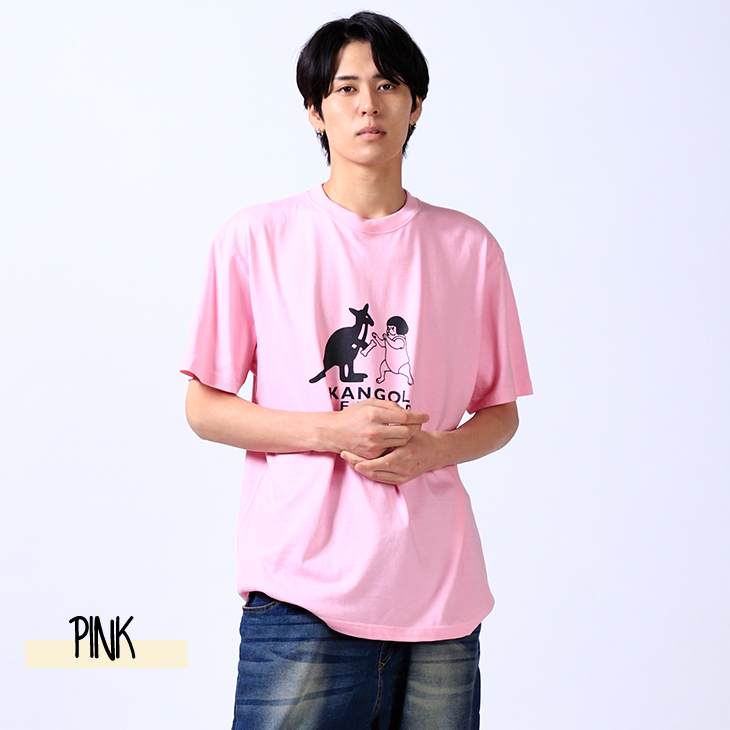 完全受注生産】ブヒのぶーちゃん×KANGOL REWARD コラボ企画！半袖Tシャツ