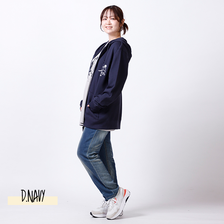 完全受注生産】ブヒのぶーちゃん×KANGOL REWARD コラボ企画！ZIPパーカー