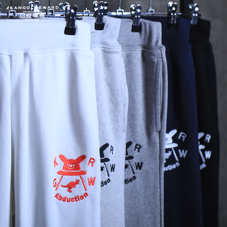 完全受注生産】白夜零兎×KANGOL REWARD コラボ企画第2弾！スウェットパンツ