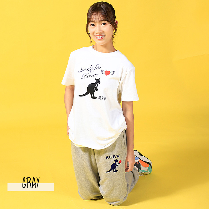 完全受注生産】杉崎ジュリア×KANGOL REWARD コラボ企画！スウェットパンツ