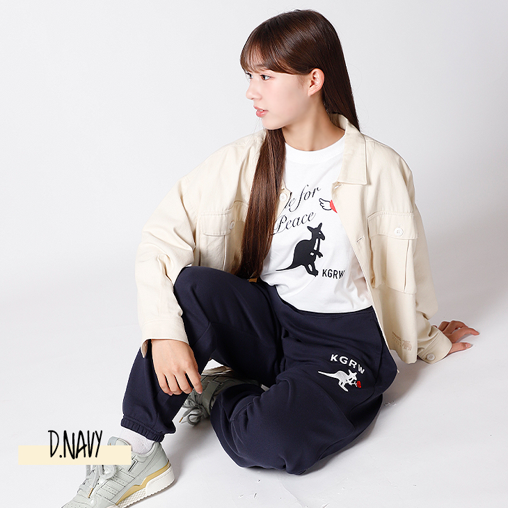 完全受注生産】杉崎ジュリア×KANGOL REWARD コラボ企画！スウェットパンツ