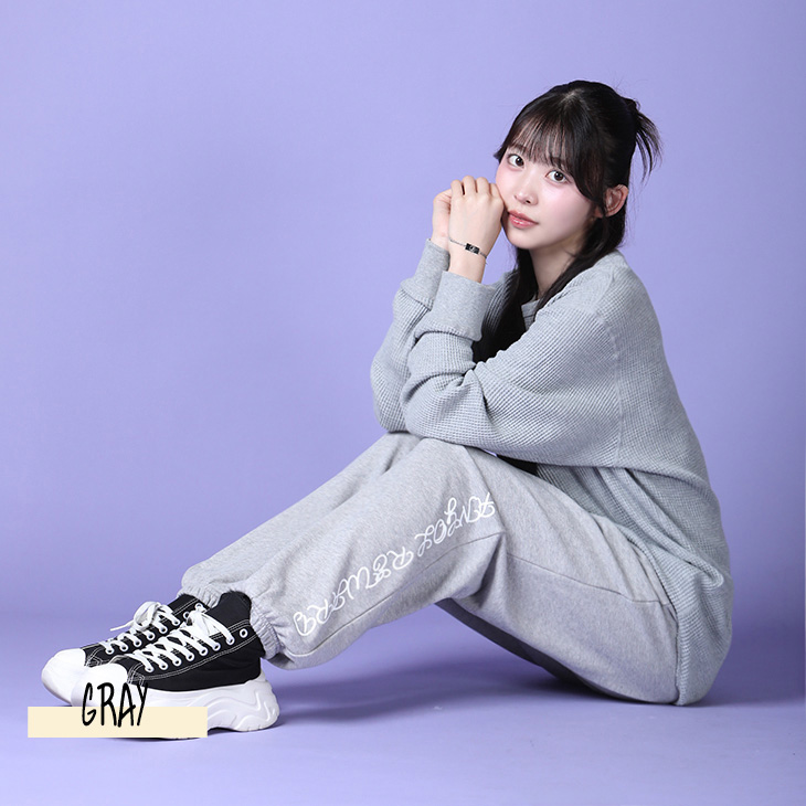 完全受注生産】こはな×KANGOL REWARD コラボ企画！スウェットパンツ