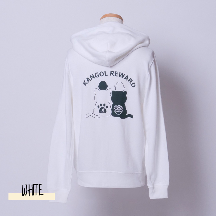 完全受注生産】スギ×KANGOL REWARD コラボ企画！ZIPパーカー