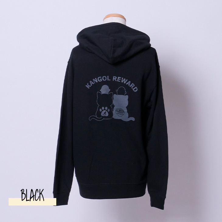 完全受注生産】スギ×KANGOL REWARD コラボ企画！ZIPパーカー