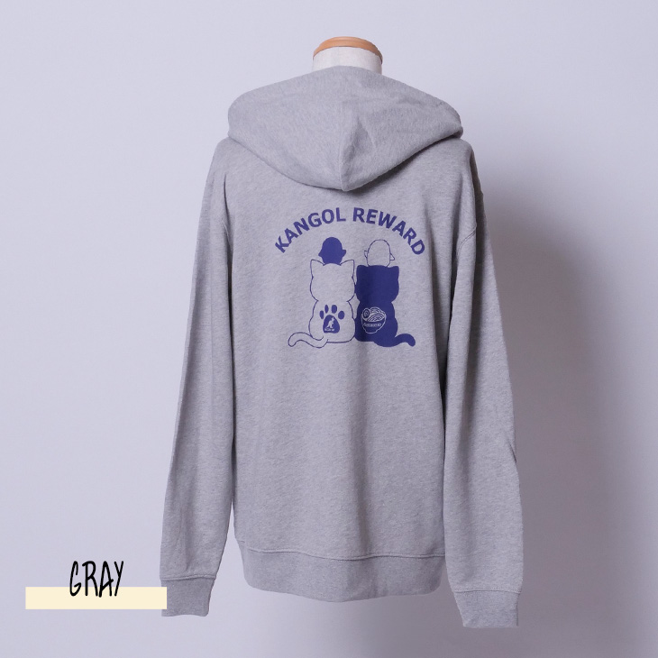 完全受注生産】スギ×KANGOL REWARD コラボ企画！ZIPパーカー